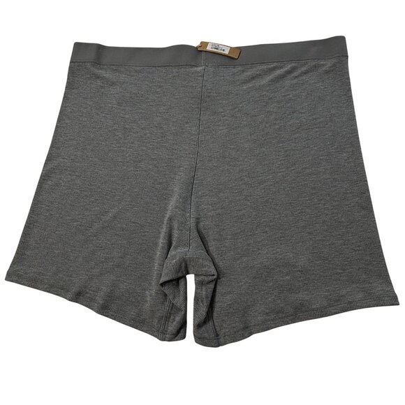 SKIMS Soft Lounge Tank Top + Boxer Short Set Team USA Heather Gray 4X - Picture 7 of 12